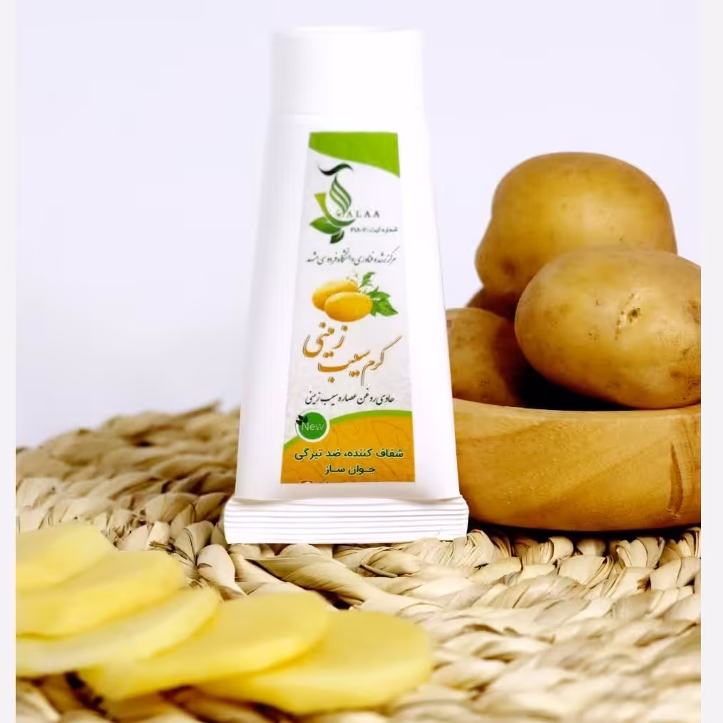 کرم روشن کننده سیب زمینی گیاهی