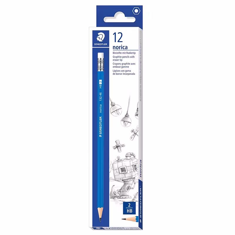 مداد استدلر مدل norica-new design بسته 12 عددی