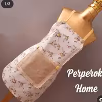 پیشبند آشپزخانه ساده کتان نخ جیب دار استر حوله