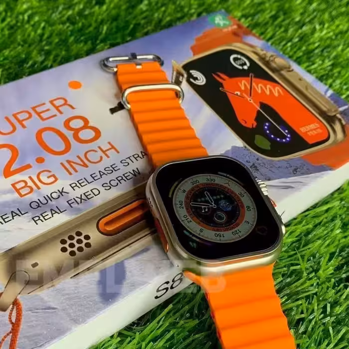 ساعت سری 8 ULTRAمدل S8 ultra Max تمام صفحه دارای امکانات ورزشی عالی کیفیت لمس بسیار عالی