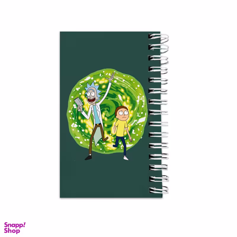 دفترچه یادداشت ۶۴ برگ مدل to do list طرح ریک و مورتی کد 1861648