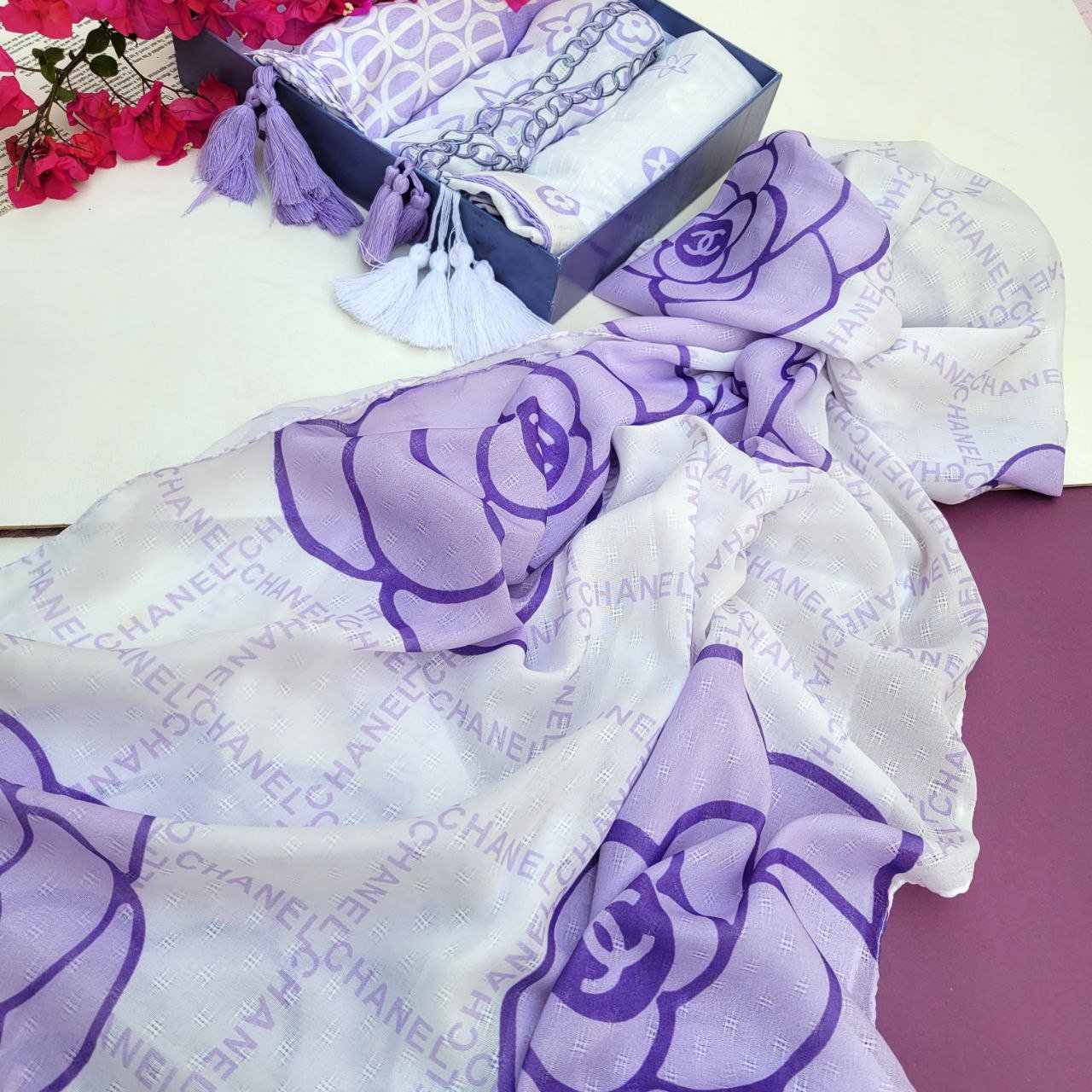 شال نخی طرح بندی