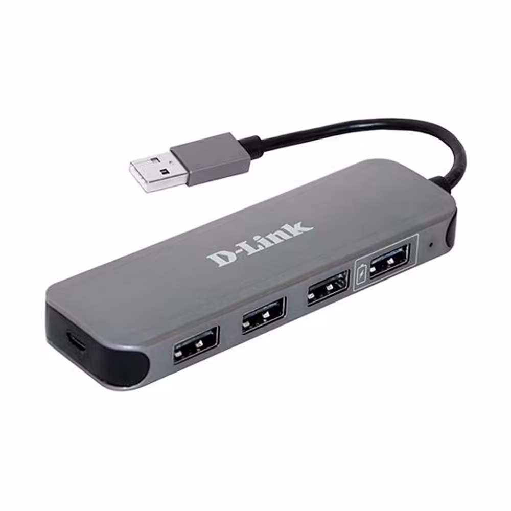 هاب 4 پورت USB 2.0 دی لینک مدل DUB-H4