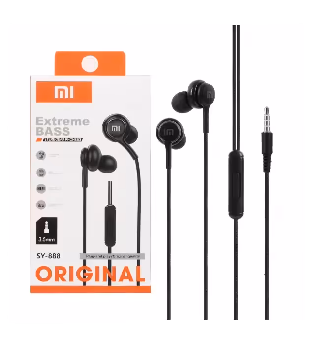 خرید و قیمت هندزفری با سیم شیائومی SY-888 اورجینال