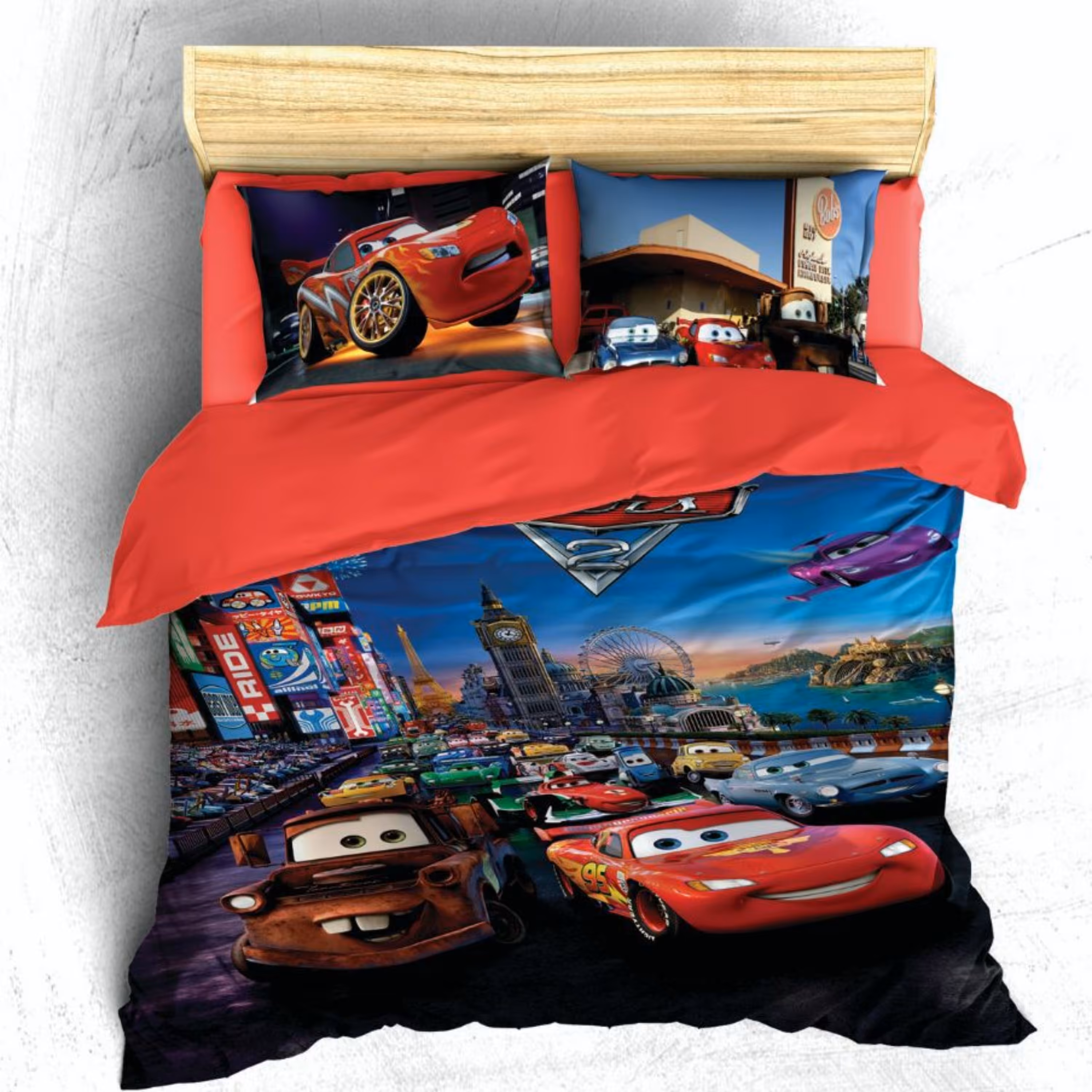 روتختی سه بعدی یکنفره ماشین ها