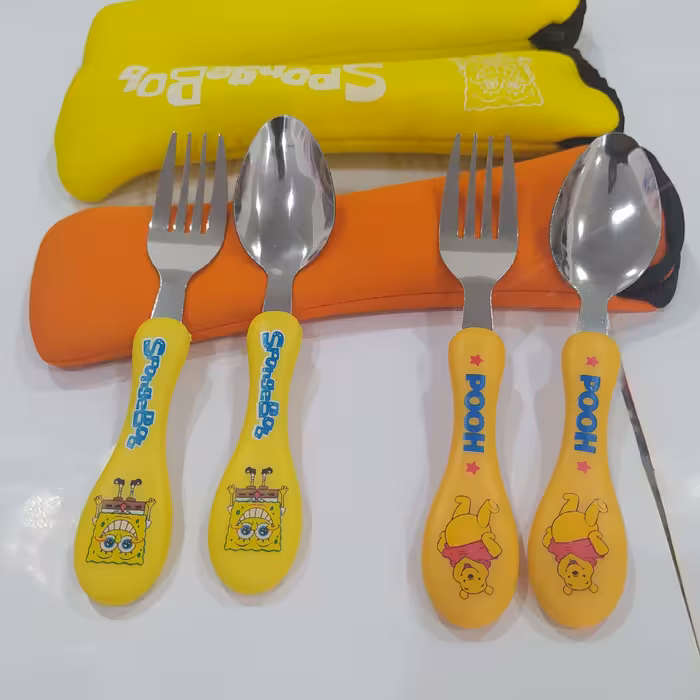 قاشق چنگال بچگانه 