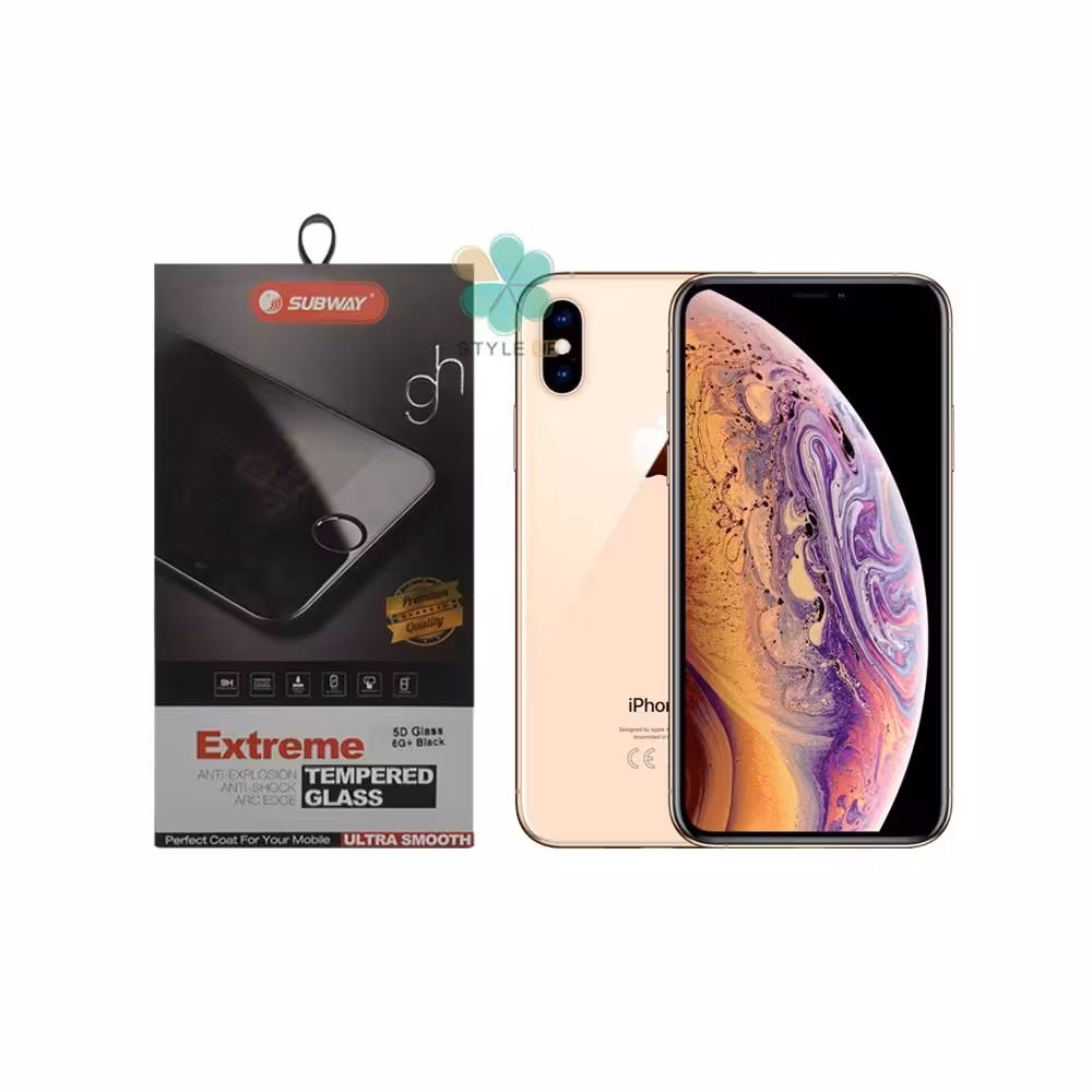 گلس ضد جاسوسی گوشی آیفون Apple iPhone XS Max مدل Subway