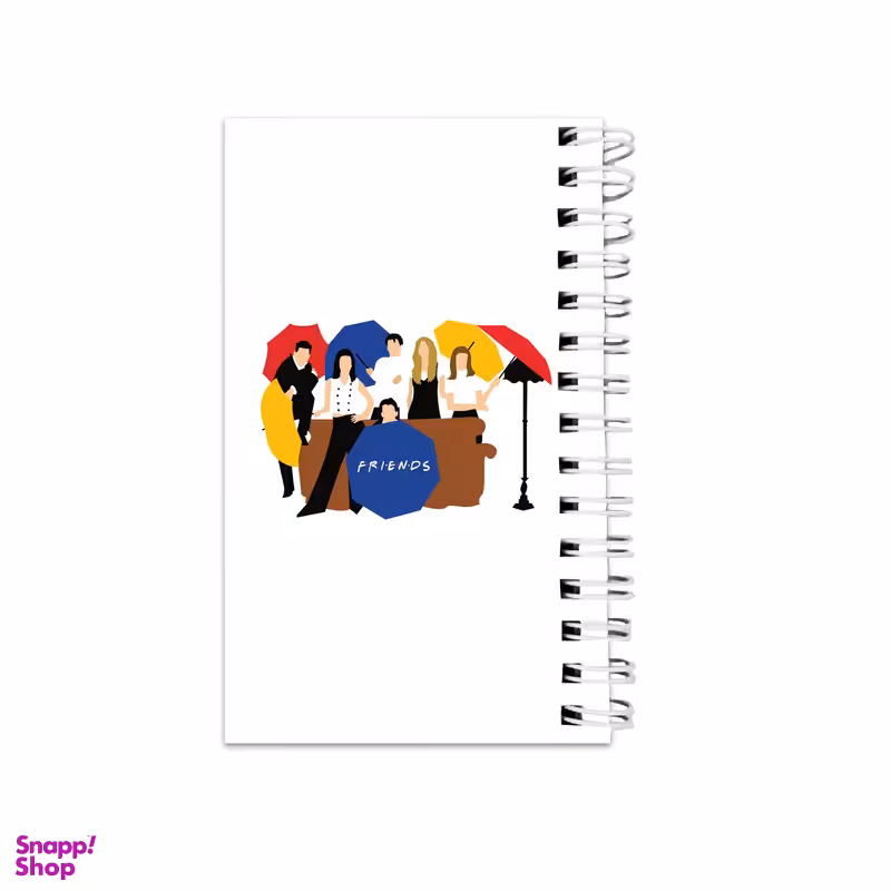 دفترچه یادداشت ۶۴ برگ مدل to do list طرح سریال فرندز کد 1627909