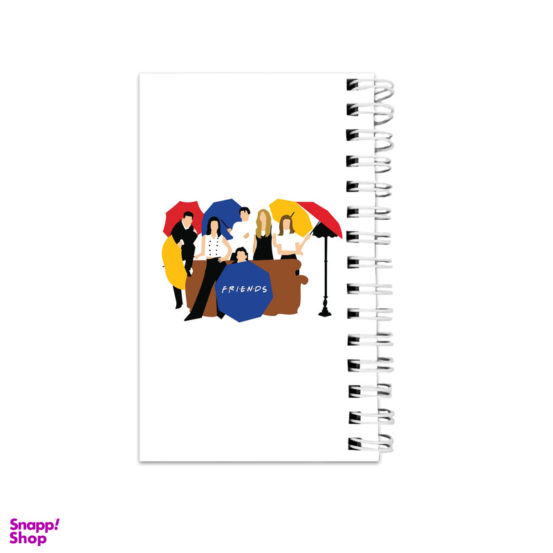 دفترچه یادداشت ۶۴ برگ مدل to do list طرح سریال فرندز کد 1627909