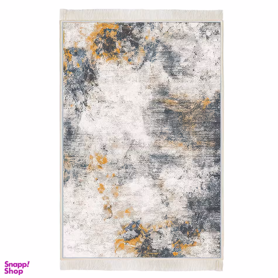 فرش ماشینی چاپی بدون تار و پود هانوکس مدل راهان کد HAM.457.1