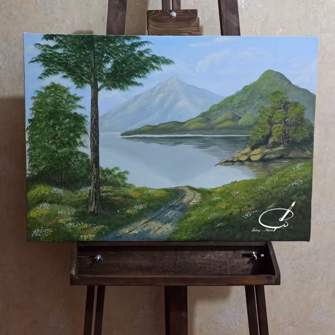 تابلو  رنگ روغن کد 12 