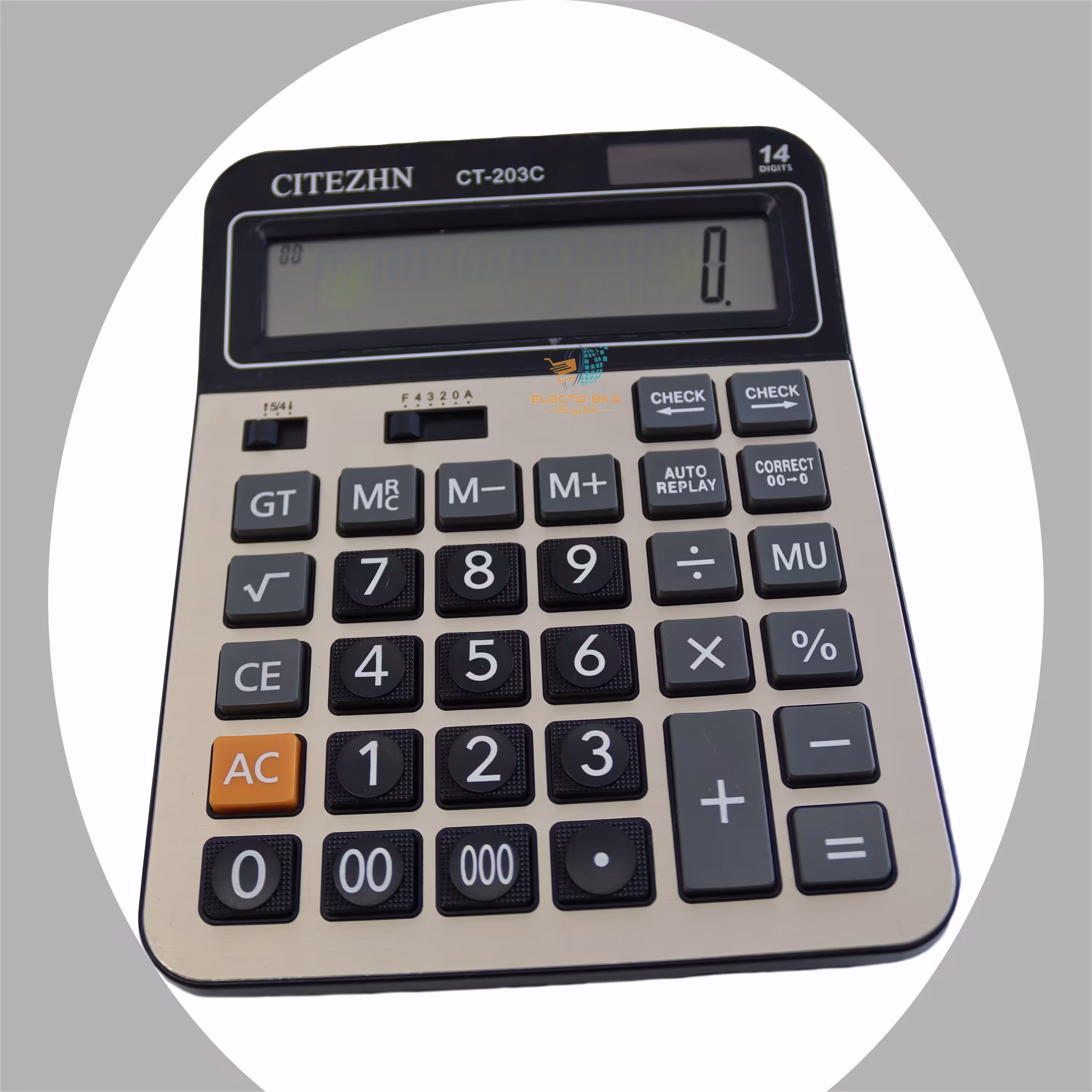 ماشین حساب سیتیژن مدل CT-203C-فروش عمده ماشین حساب الکتوبکا 2722