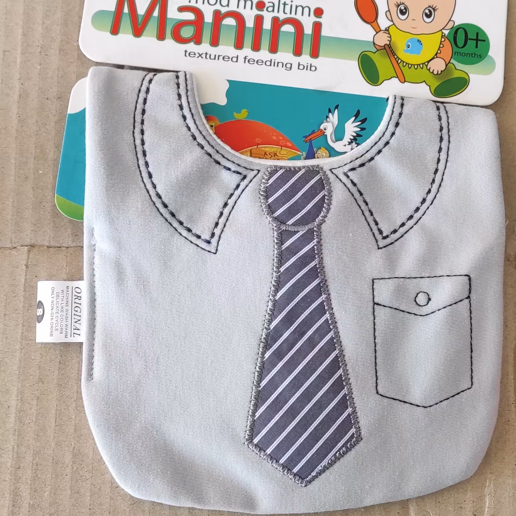 پیشبند کودک مدل کرواتی (در رنگهای مختلف)