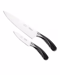 چاقو آشپزخانه مشکی جی فی نی GIFFINI مدل G-5.1 مجموعه 2 عددی