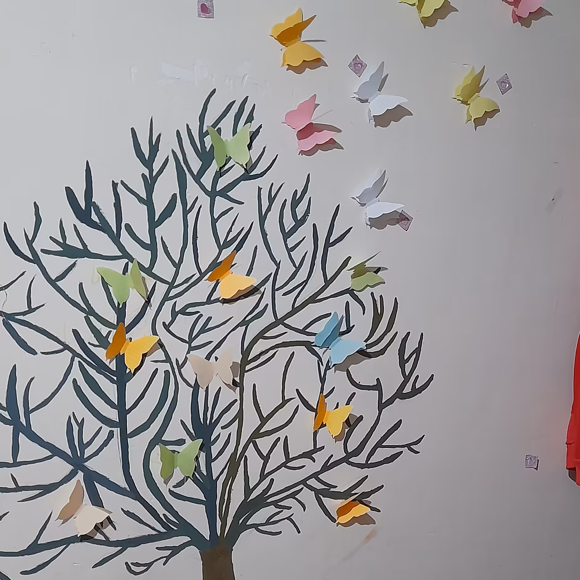 پروانه تزئینی 30عدد  (دست ساز )