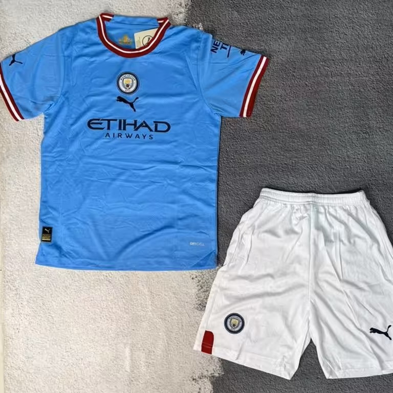 پیراهن شورت منچستر سیتی هالند سایز 90 