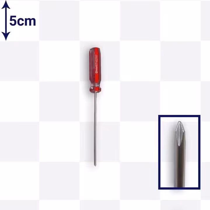 پیچ گوشتی چهارسو 3×100 میکا ناموجود