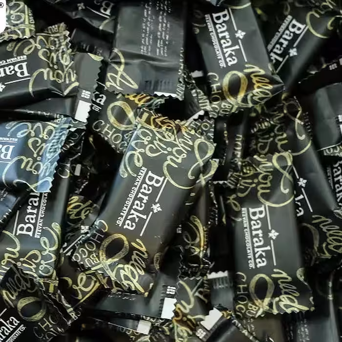 شکلات تلخ باراکا دو سر پرس 1000 گرمی 