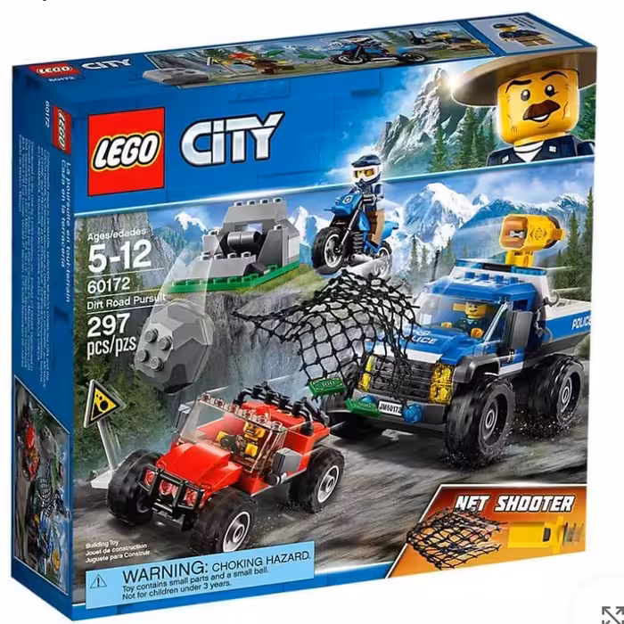 لگو City مدل 60172 Dirt Road Pursuit

