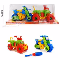 موتور پازلی فکری کودک پیچ و مهره دار