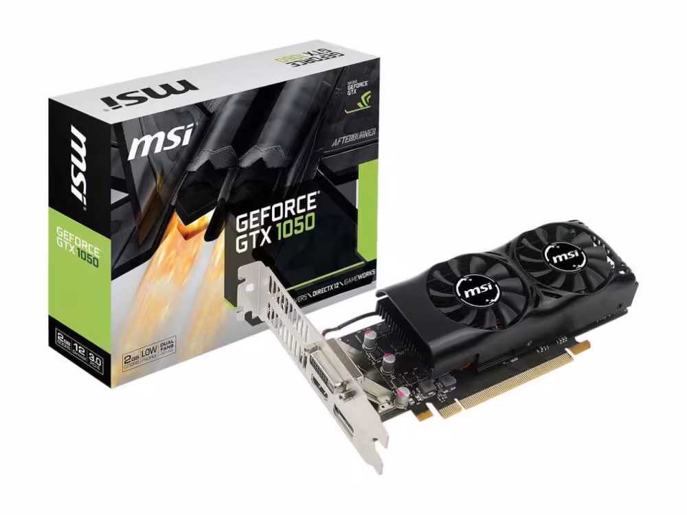 کارت گرافیک ام اس آی GTX 1050 2GT LP
