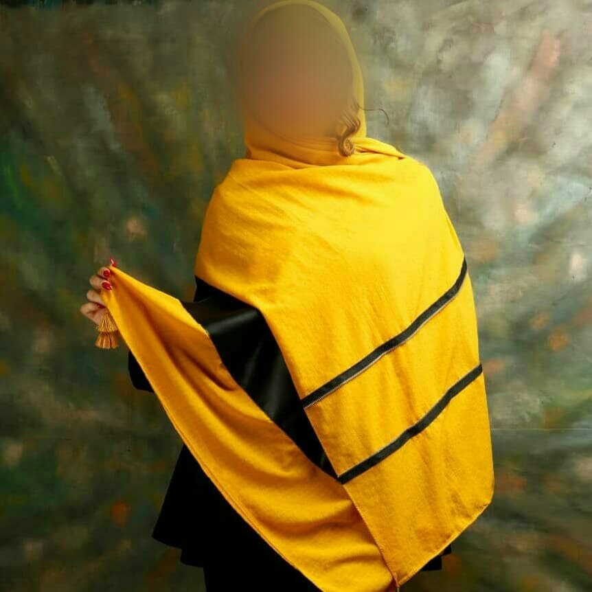 شال پفکی چرمی