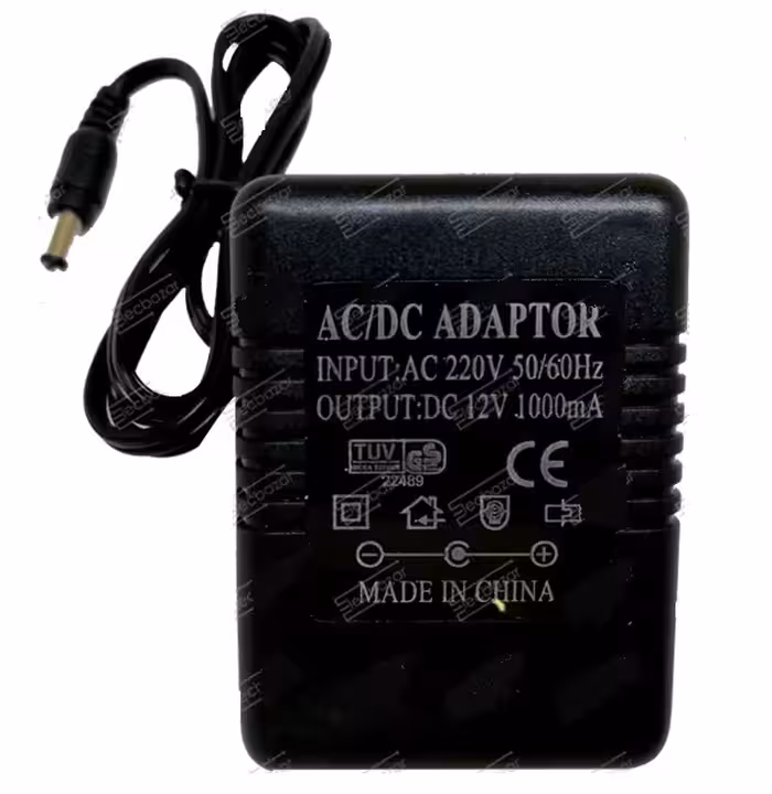 آداپتور ترانسی 9 ولت 1000 میلی آمپر MGTECH Adapter 9V 1000mA