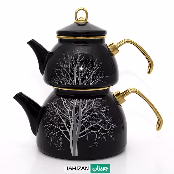 کتری و قوری نوا مشکی درختی کد3235