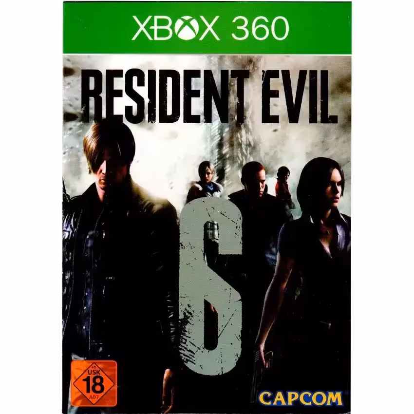 بازی ایکس باکس 360  RESIDENT EVIL 6