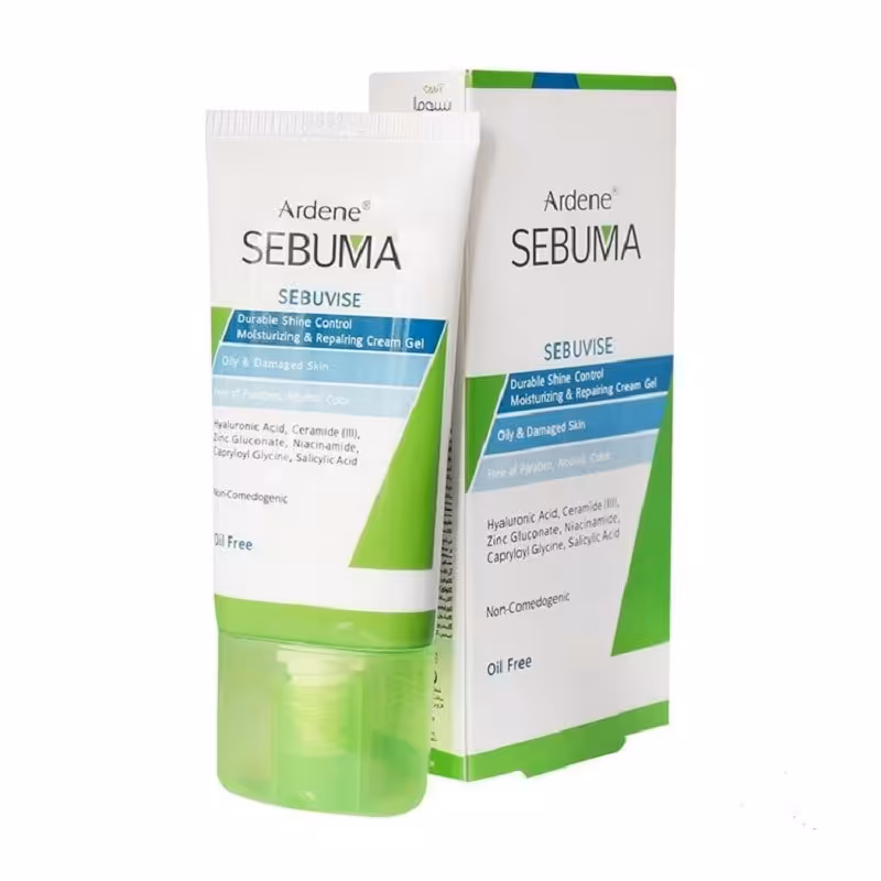 کرم ژل مرطوب کننده سبوما آردن مخصوص پوست چرب 40 میلی لیتر