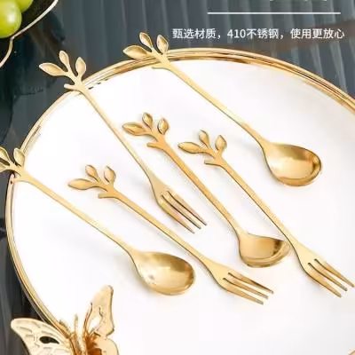 قاشق طرح برگ