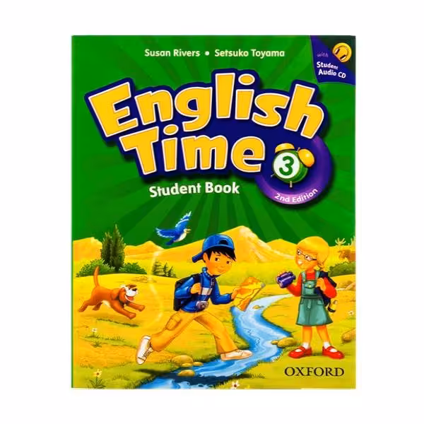 کتاب English time 3 new اثر جمعی از نویسندگان انتشارات زبان اُبوک