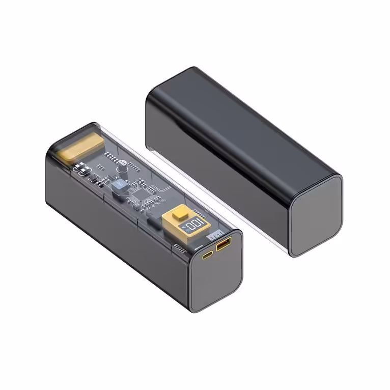 پاوربانک مدل Vivid Glass ظرفیت 40000 میلی آمپر ساعت-سفید