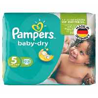 پوشک پمپرز آلمان Pampers حاوی لوسیون، سایز 5 (23 عددی)