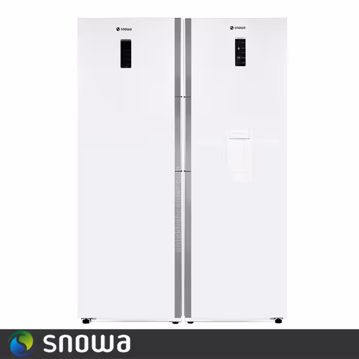 پیش خرید یخچال فریزر دوقلو اسنوا مدل SN6-1019GW و  SN5-1019GW رنگ سفید متالیک با ارسال رایگان 
