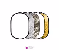 رفلکتور عکاسی تلفیقی 120*80 سانت دسته دار