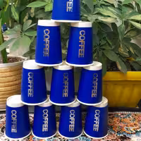 لیوان کاغذی هالودوجداره 21 تایی یکبارمصرف