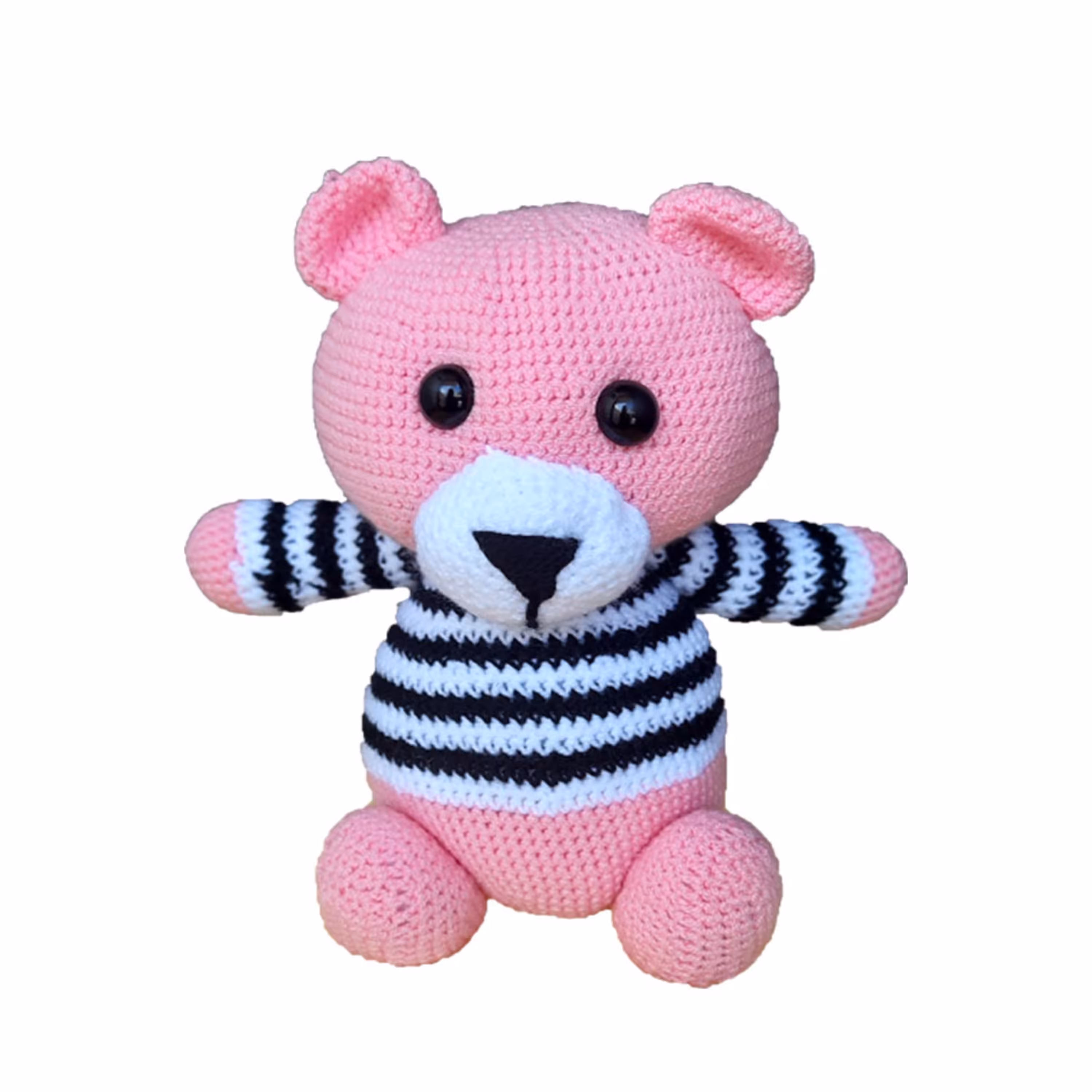 عروسک بافتنی مدل خرس های رنگی