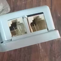 سوکت تلفن دوتایی