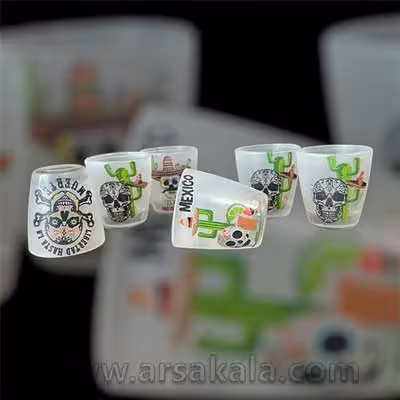 شات یخی کوتاه 6 عددی KAVEH