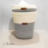 ست سطل و جا دستمال کاغذی