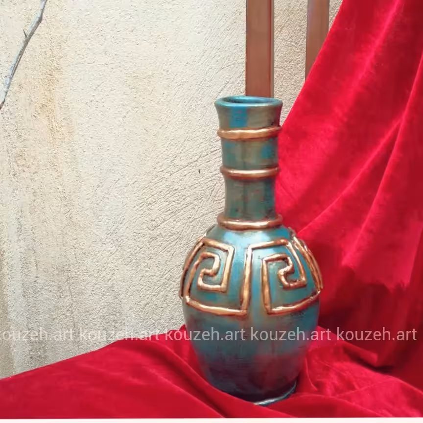 گلدان طرح برجسته