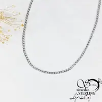 گردنبند مردانه کارتیر استیل نقره ای کد 11579