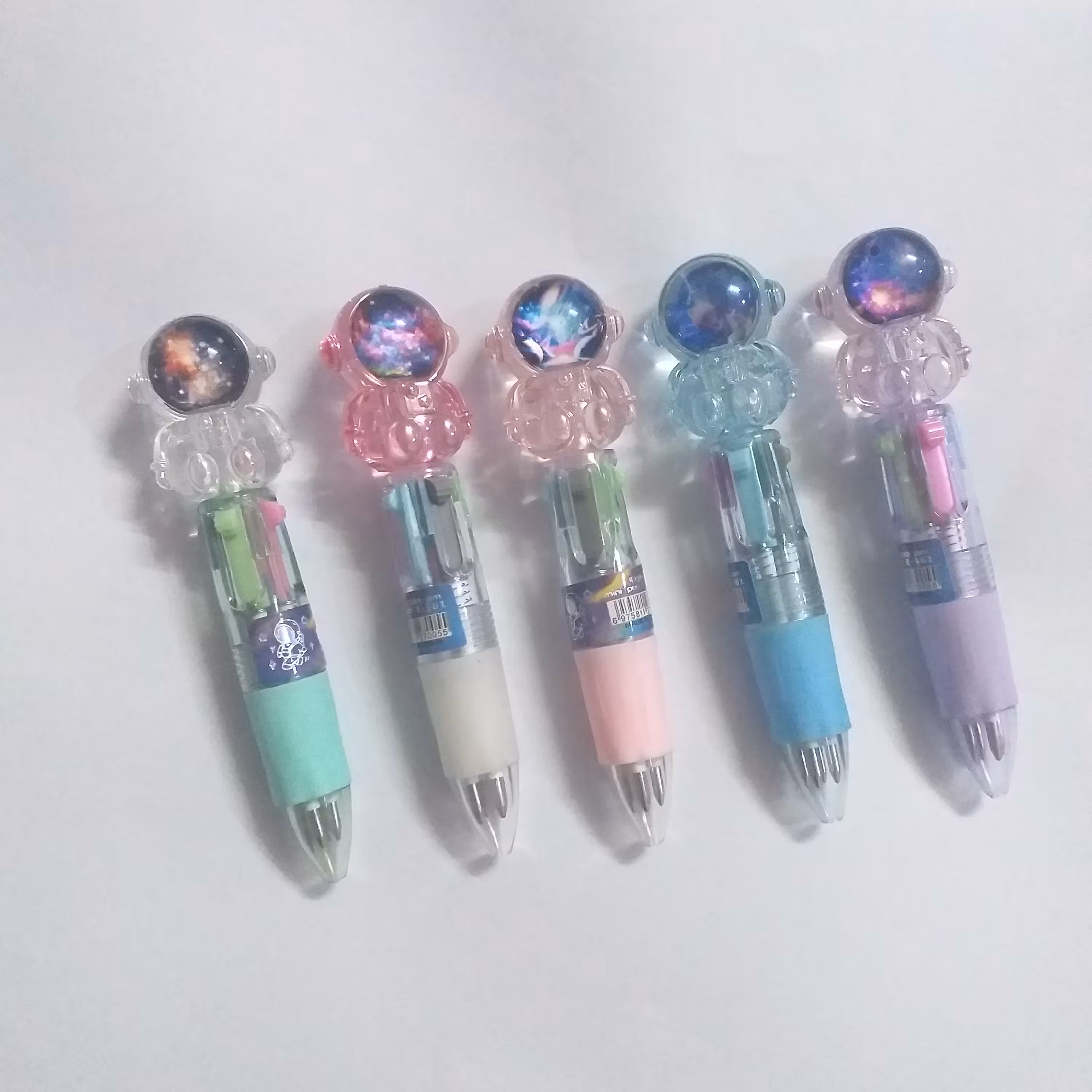 خودکار 4 رنگ کریستال فضایی وارداتی