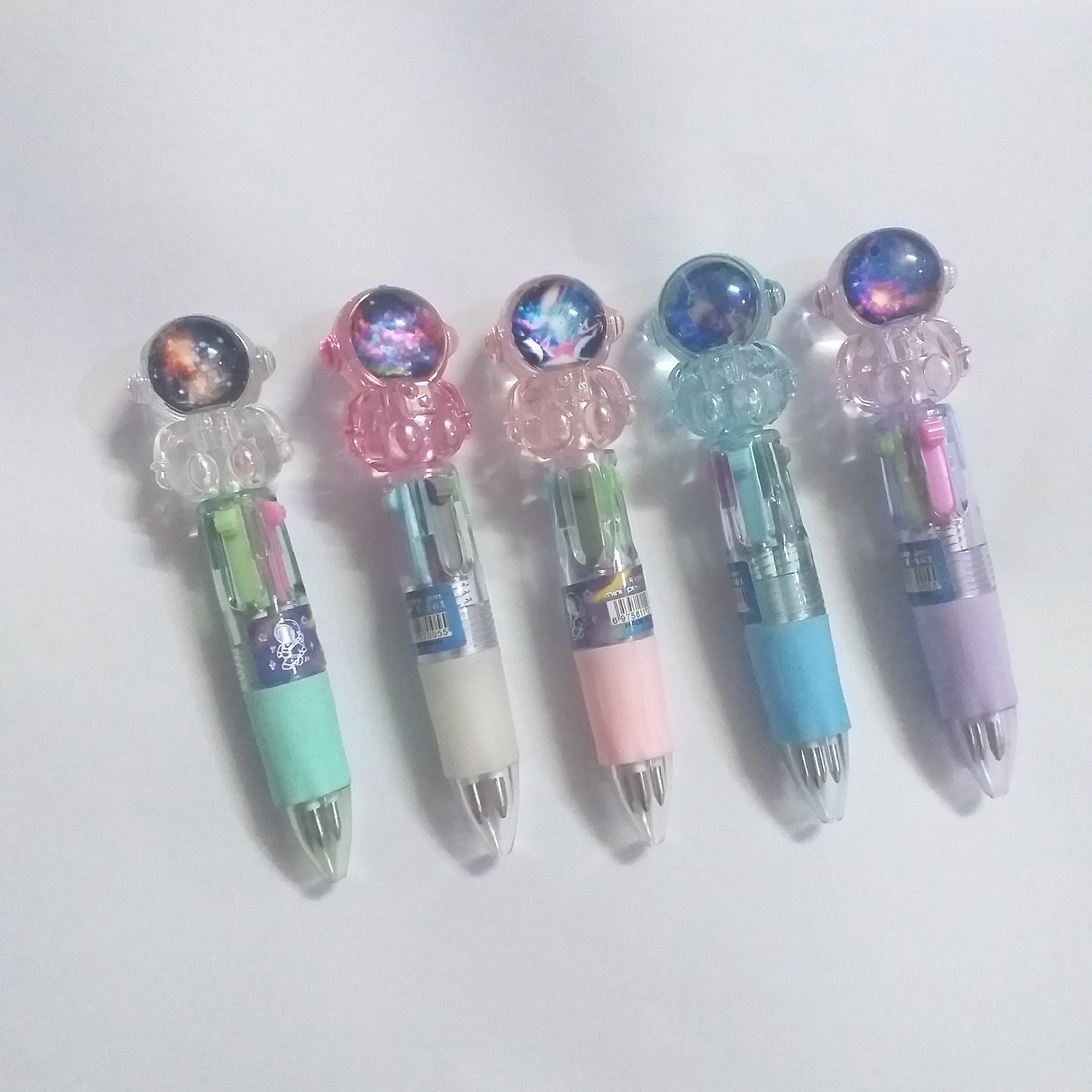 خودکار 4 رنگ کریستال فضایی وارداتی