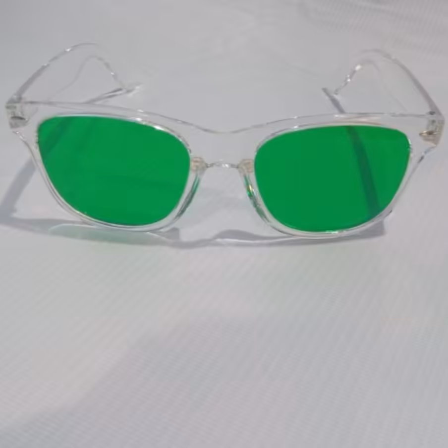 عینک زنانه و مردانه ویفر ریبن با شیشه سبز 