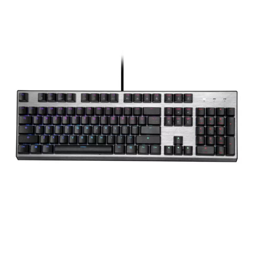 کیبورد مکانیکال گیمینگ کولر مستر CK351 RGB Red Switch