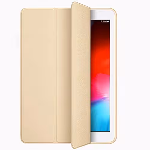 کیف چرمی آیپد (طلایی) Apple iPad mini/2/3 Smart Case