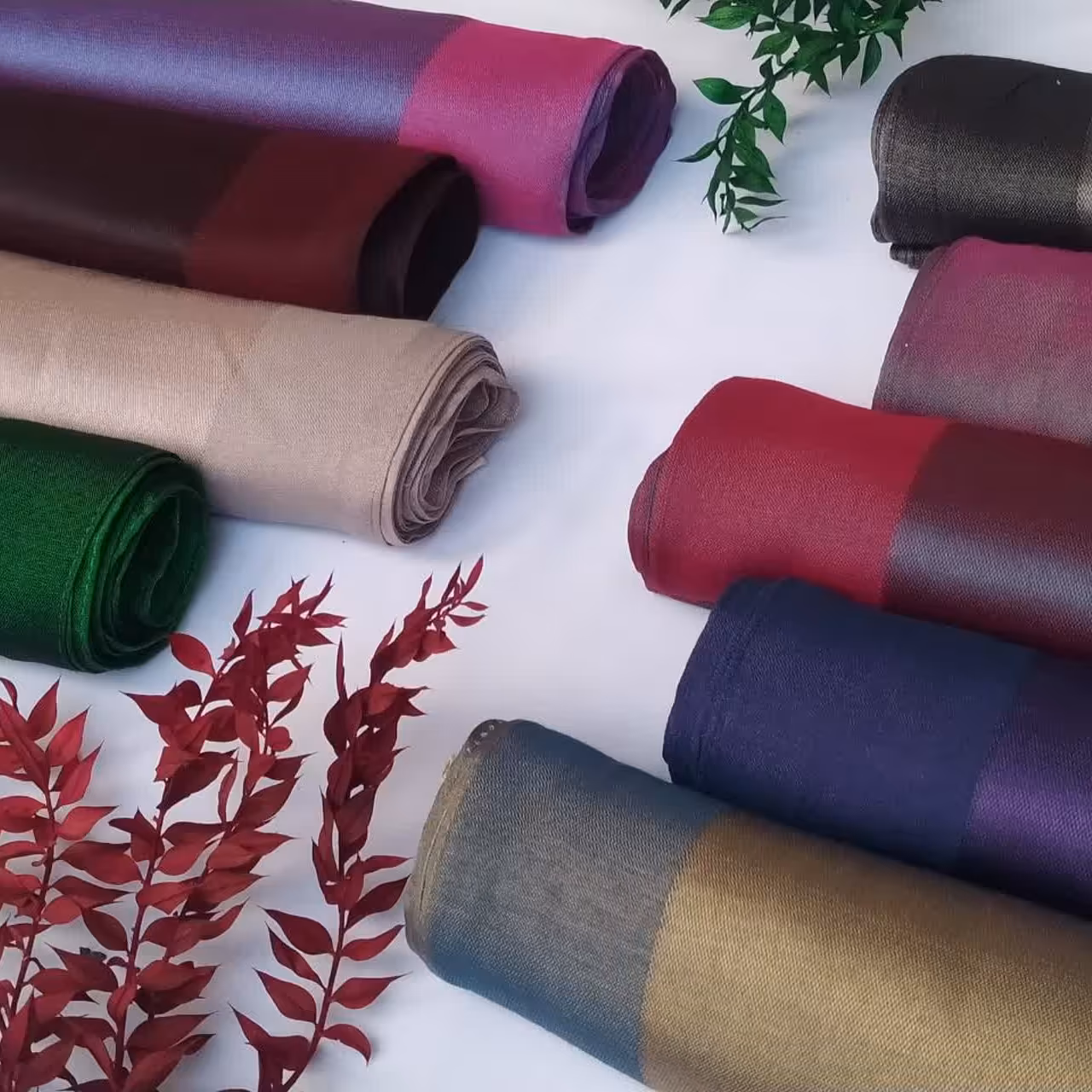 شال بامبوالیاف 100درصد نخ بامبو وارداتی