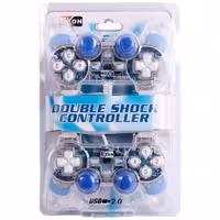 دسته بازی دوبل شوک دار شیشه ای اکسون EXON USB-208B